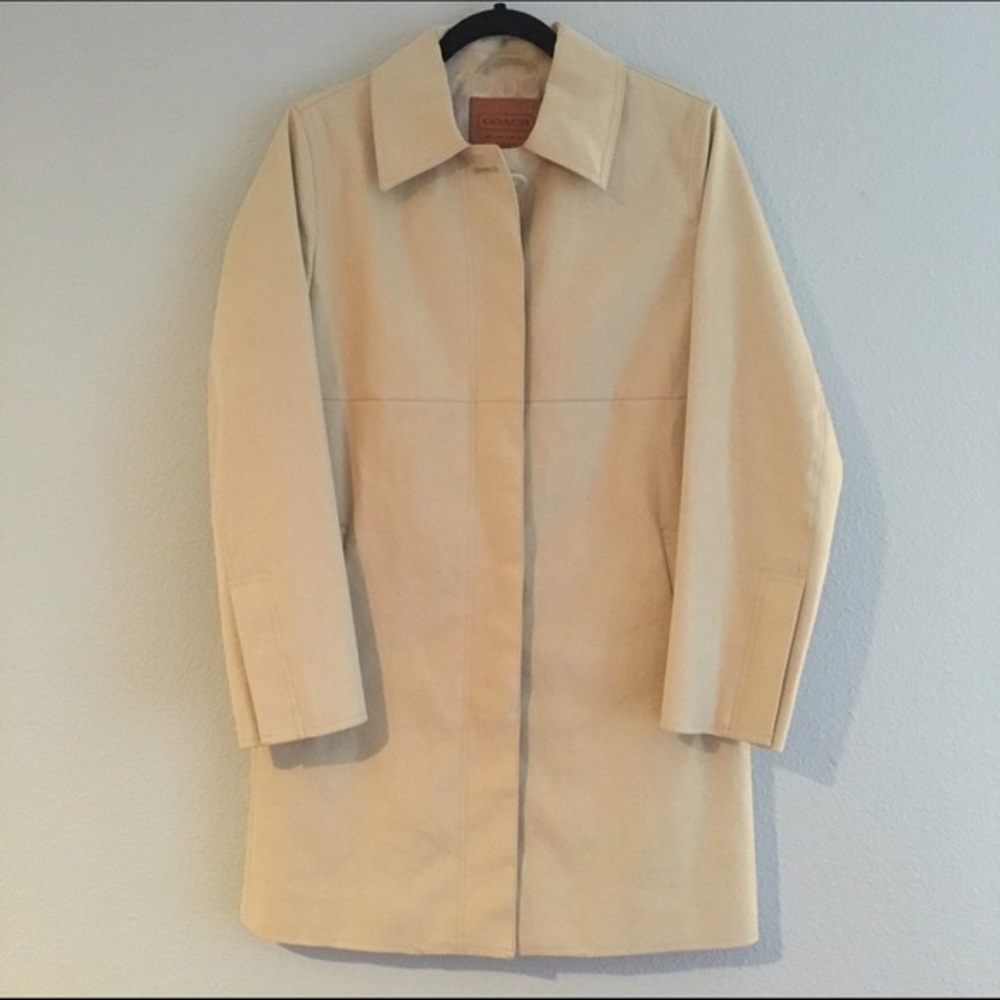 Coach Sateen size S Spring walking coat